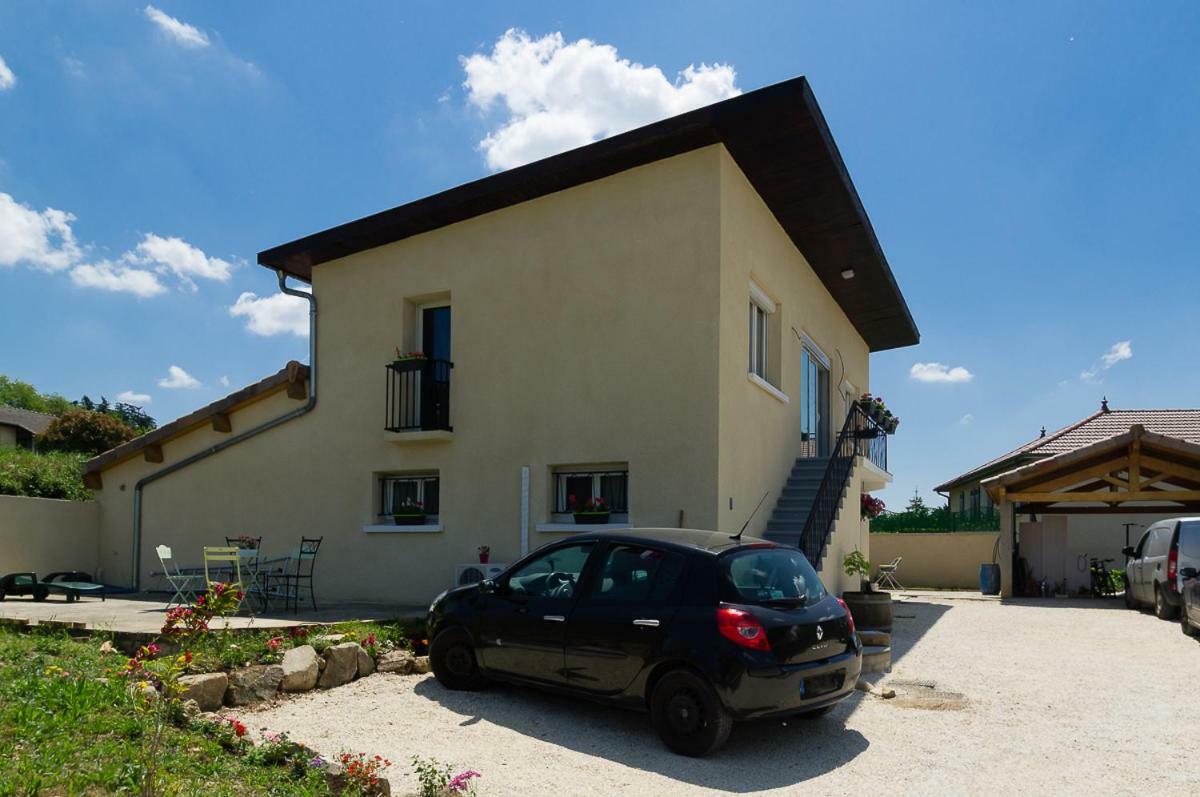 Guest House Domaine Des Grouilleres Saint-Clair-du-Rhone Eksteriør bilde